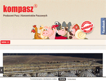 Tablet Screenshot of kompasz.pl